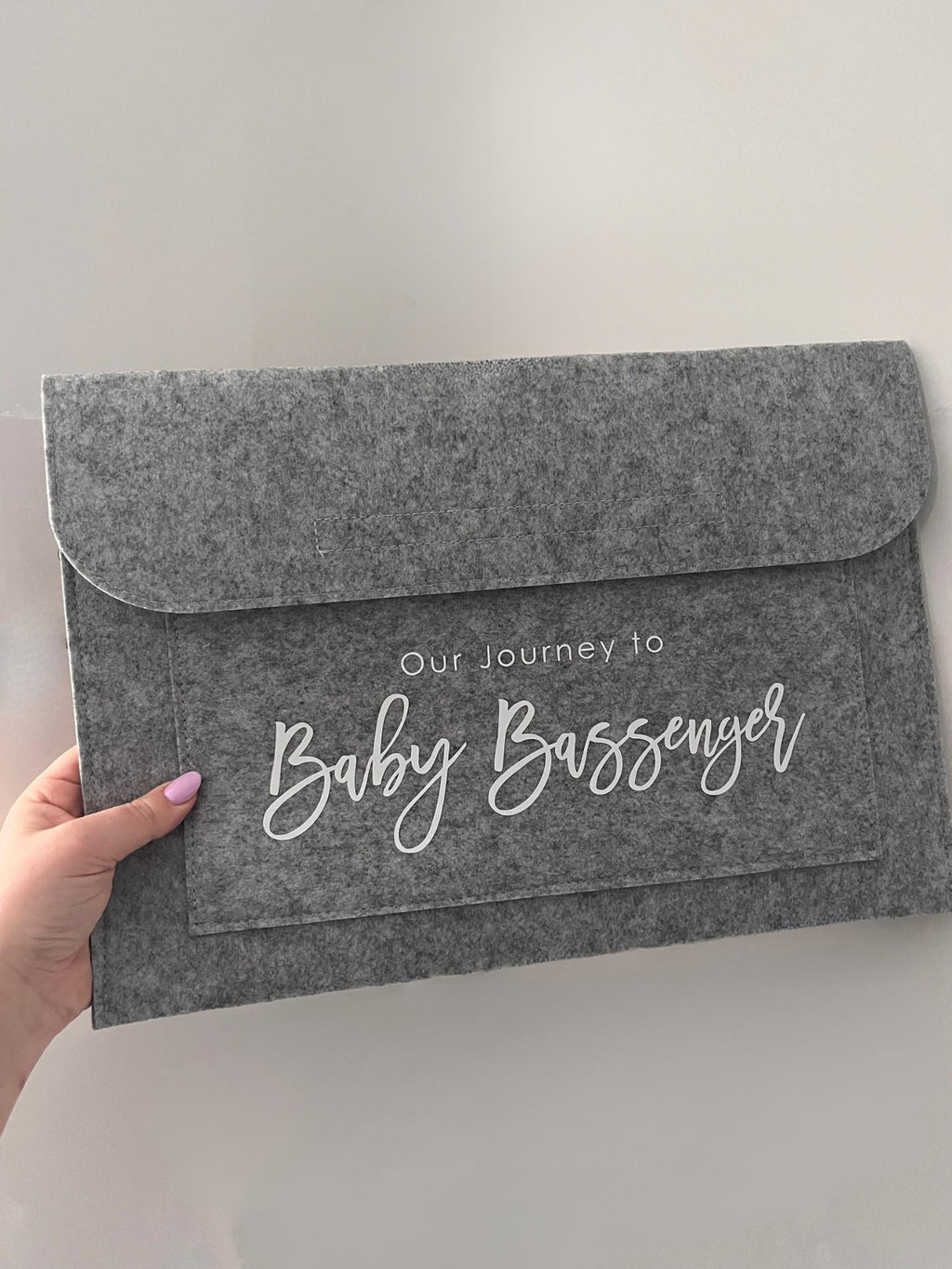 Maternity Notes Folder Our Journey to Baby Surname Pregnancy Organiser Pregnancy keepsake Mum to be Gift baby Hospital Notes carrier