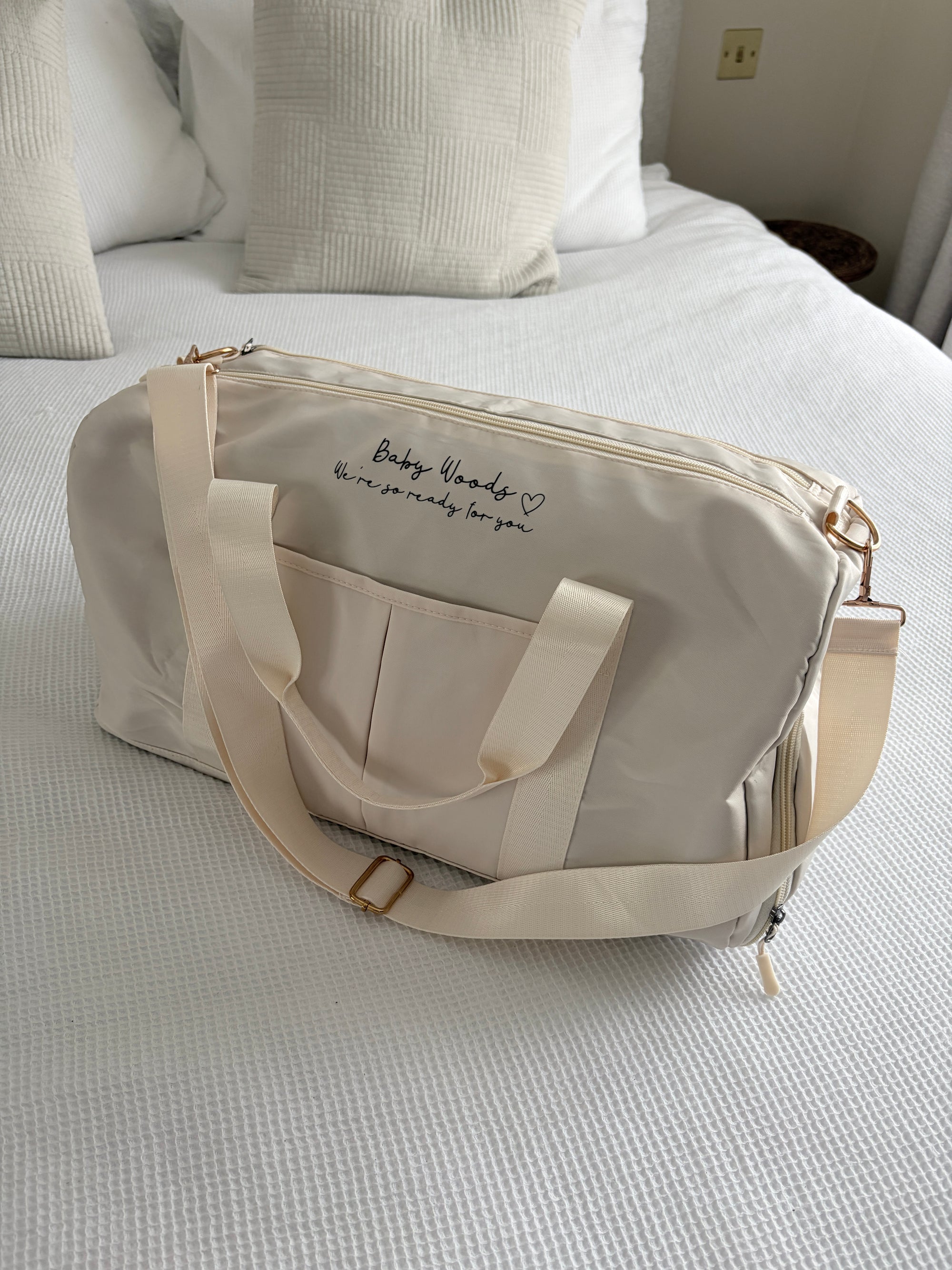 Personalised Hospital Bag - Baby ** we are so ready for you