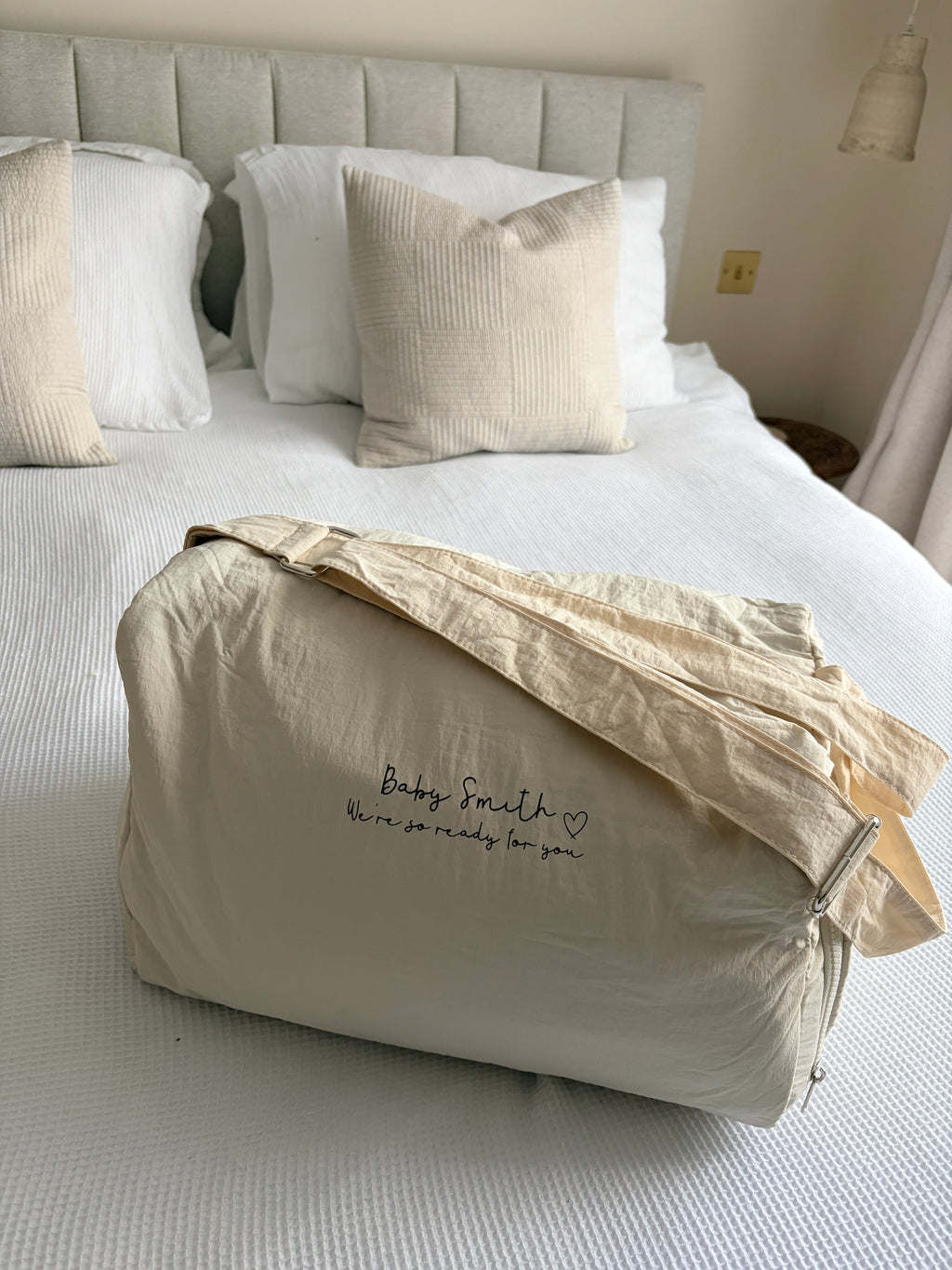 Personalised Hoapital Bag - Baby ** we are so ready for you