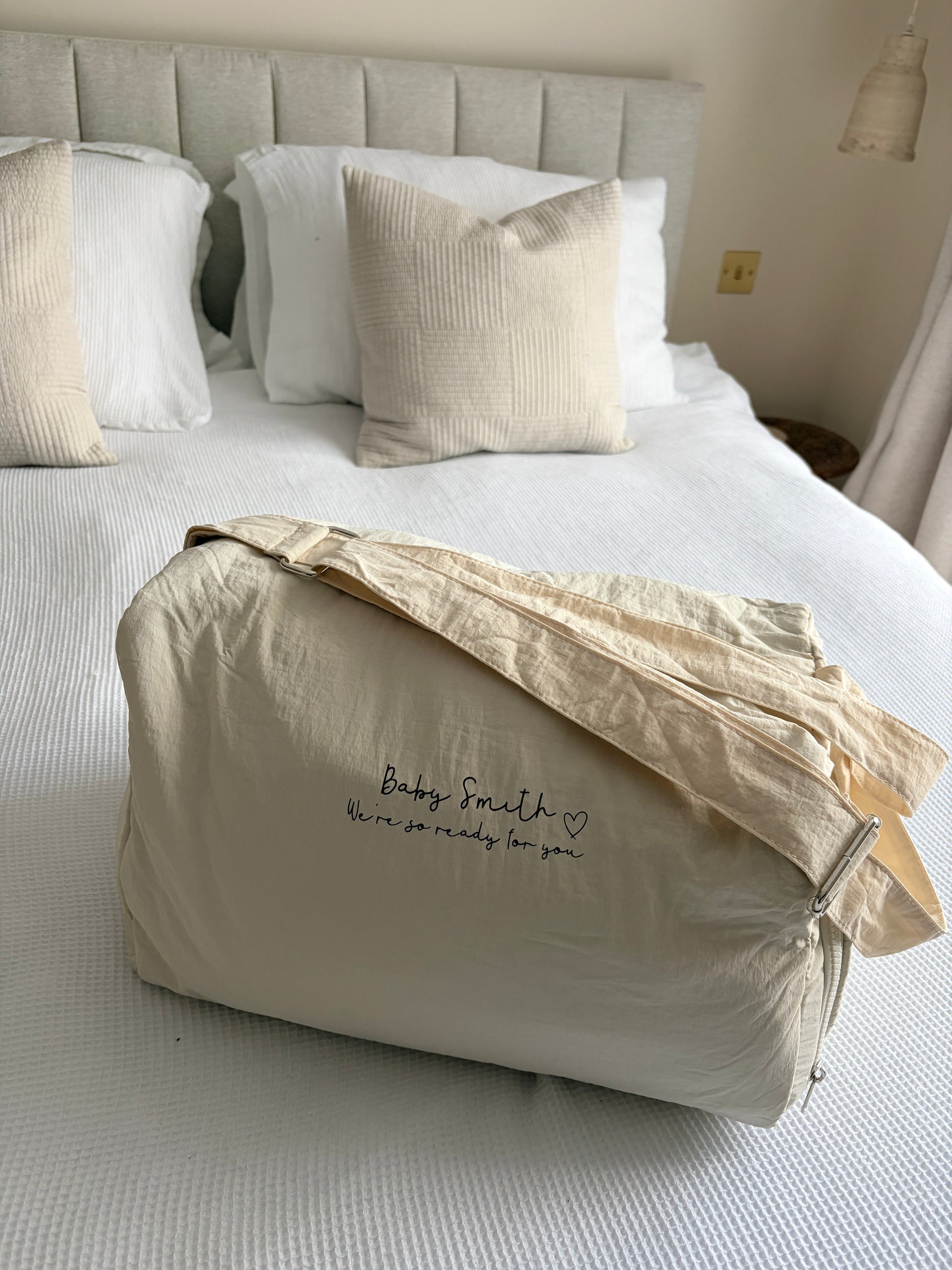 Personalised Hoapital Bag - Baby ** we are so ready for you