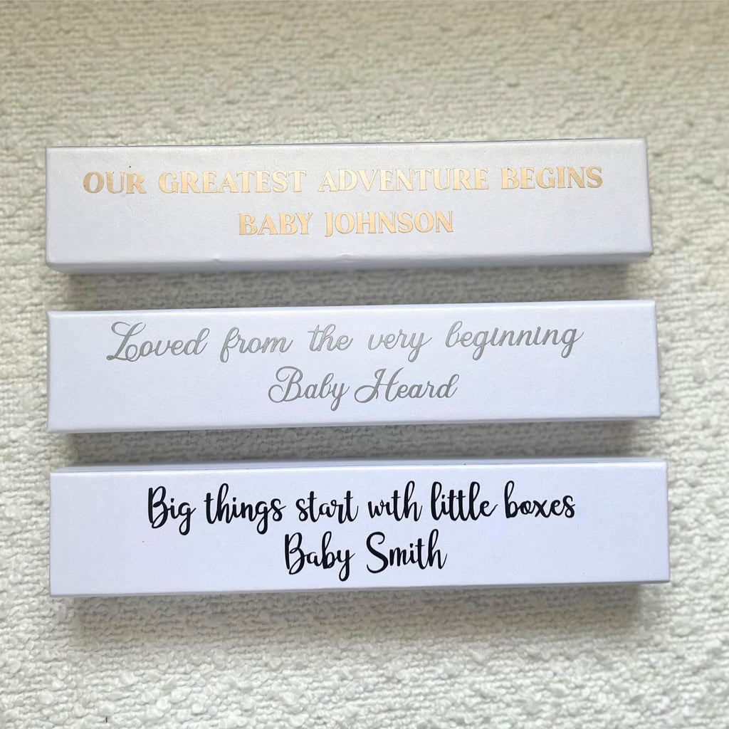 Personalised Pregnancy Test Keepsake Box – Custom Baby Announcement Gift | New Baby Memory Box | Baby Reveal Keepsake