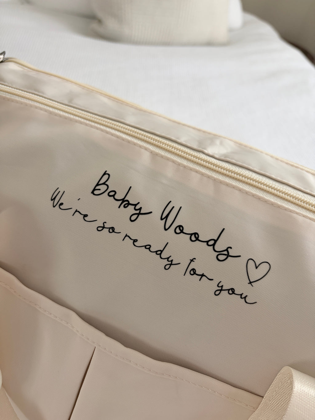 Personalised Hospital Bag - Baby ** we are so ready for you