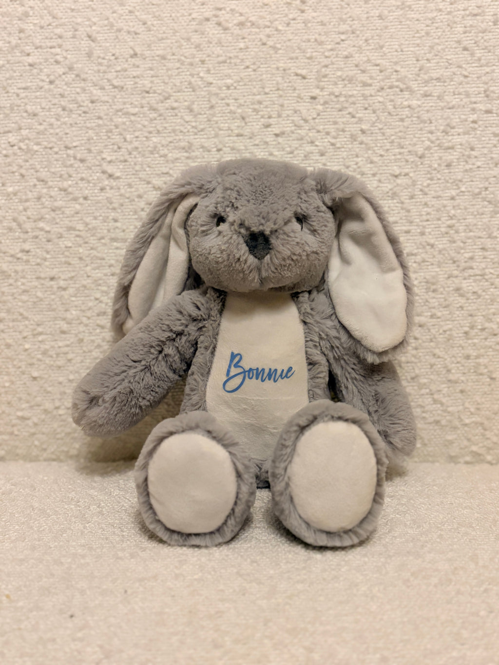 Personalised Bunny Soft Toy | Custom Name Baby Gift |