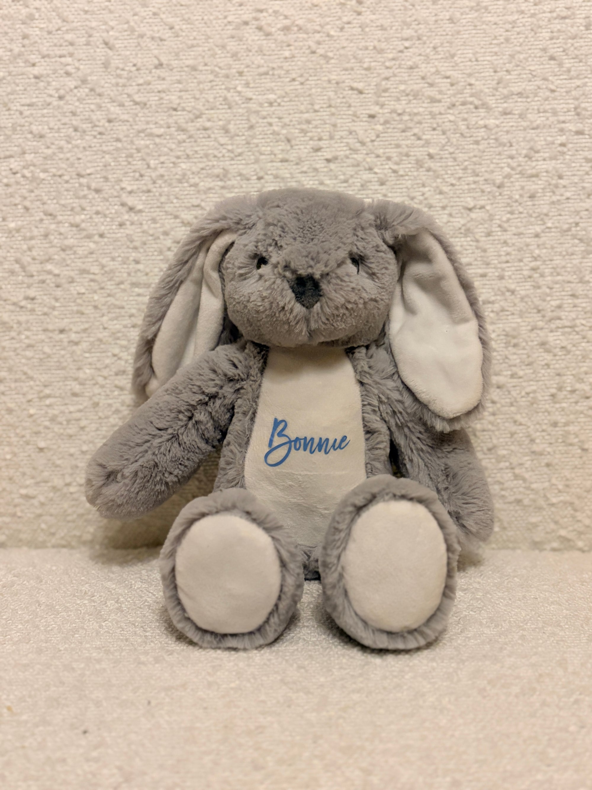 Personalised Bunny Soft Toy | Custom Name Baby Gift |