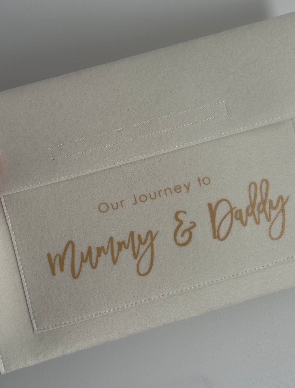 Maternity Notes Folder Our Journey to Baby Surname Pregnancy Organiser Pregnancy keepsake Mum to be Gift baby Hospital Notes carrier