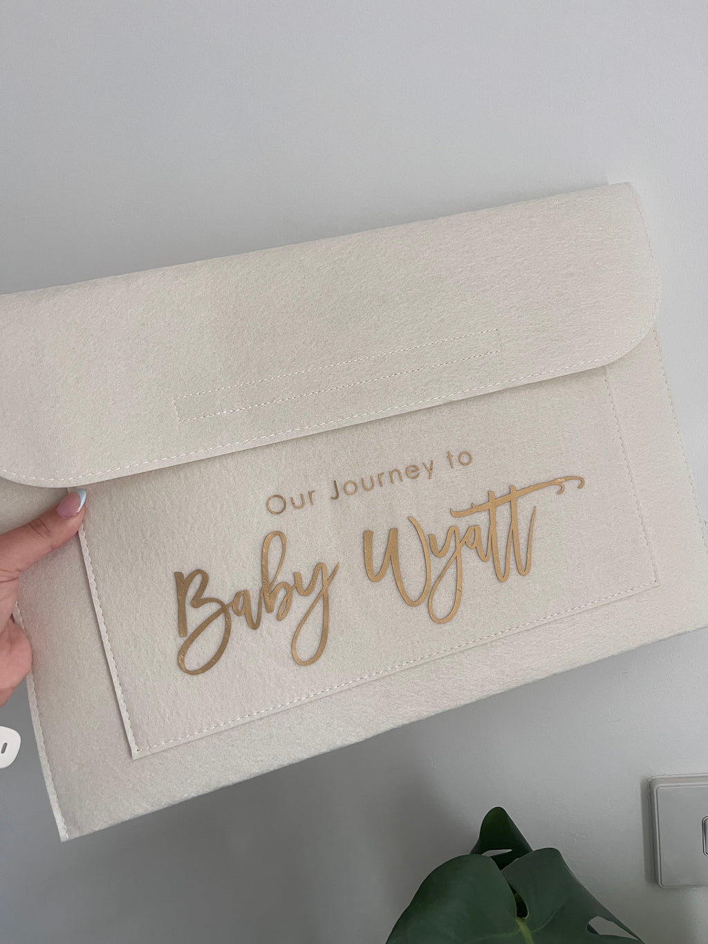 Maternity Notes Folder Our Journey to Baby Surname Pregnancy Organiser Pregnancy keepsake Mum to be Gift baby Hospital Notes carrier