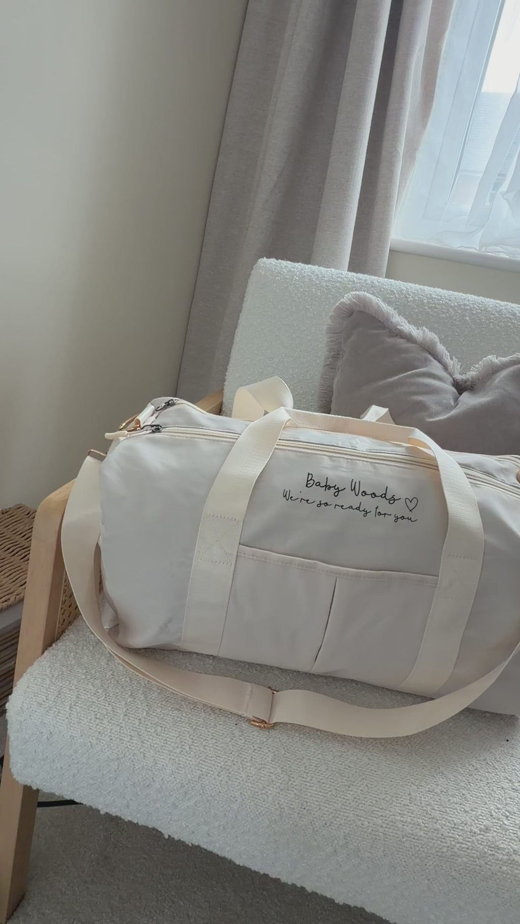 Personalised Hospital Bag - Baby ** we are so ready for you